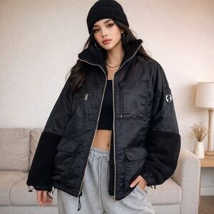 VHNY Designer Reversible Black Jacket